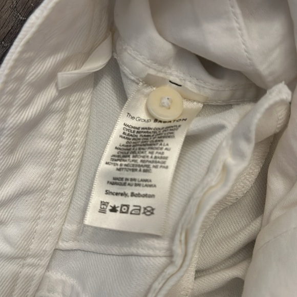 The Group by Babaton White Pleated Wide Leg Pant - Picture 3 of 4